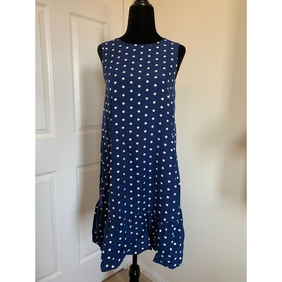 Polka Dot Ruffle Hem Dress - Picture 7 of 7
